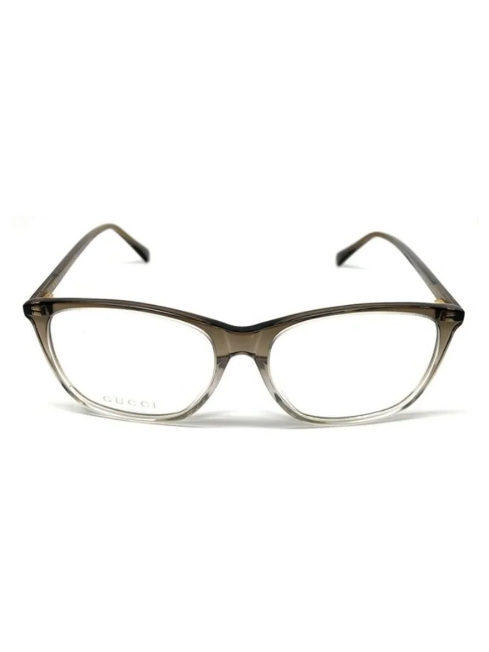 New Gucci Men  Grey Gradient Eyeglasses  55- 16-